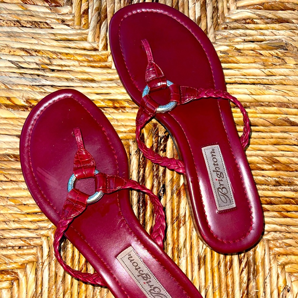 Brighton Red sandals just in time for summer !